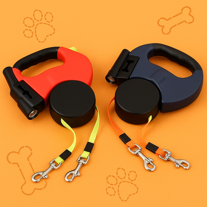 Flexipaws™ | 4-in-1 Leiband voor Honden