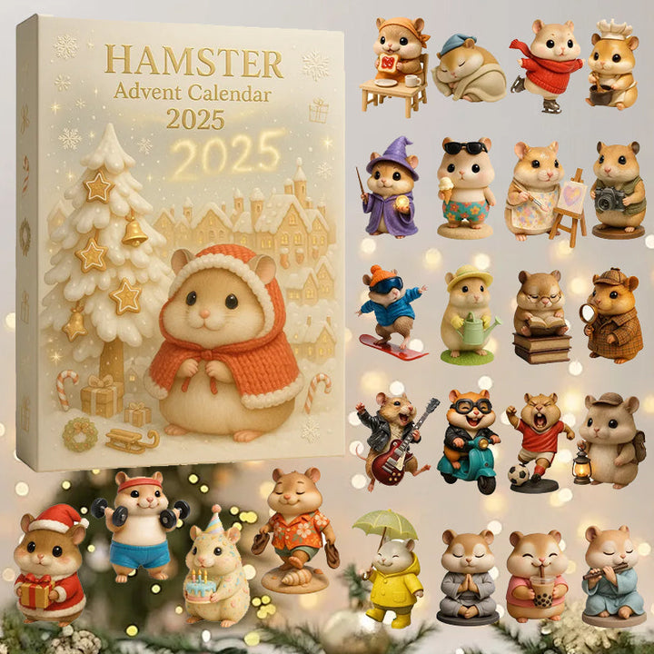 Hamster Adventskalender 2025 | Uniek Cadeau