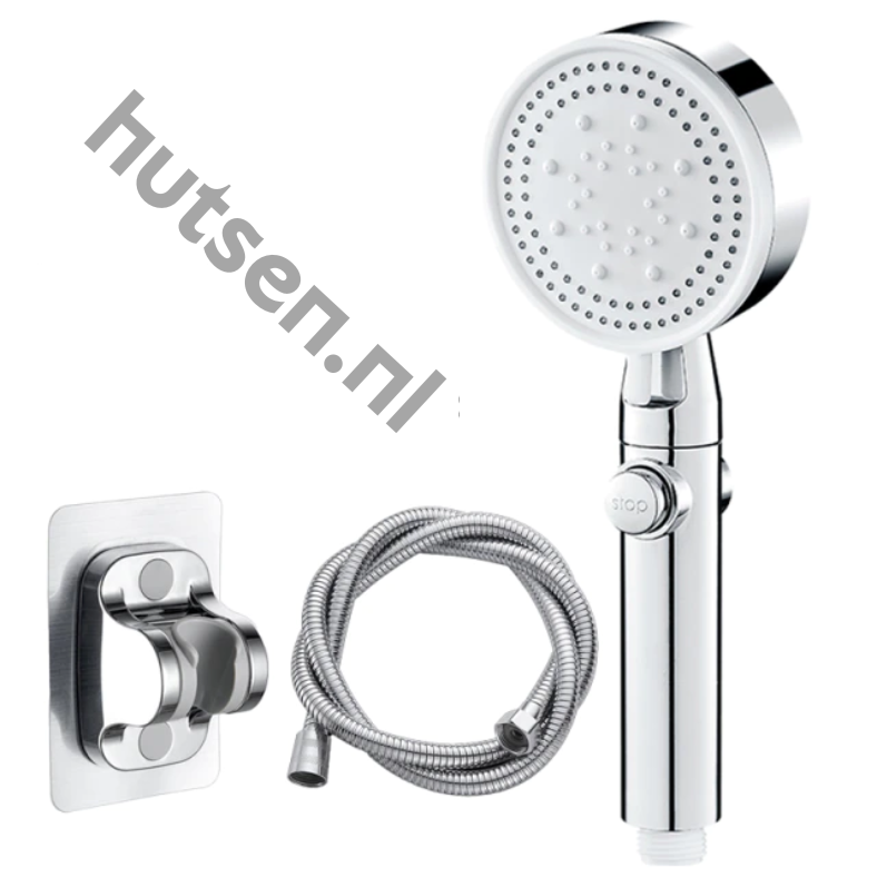 Borhe® PressureShower: 5 in 1 hogedruk douchekop