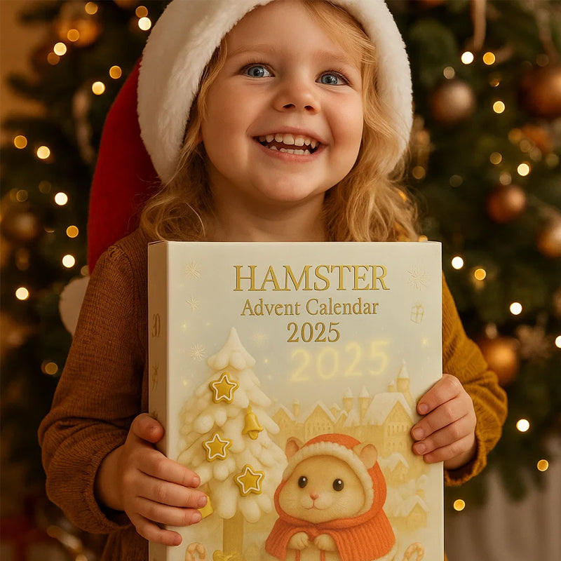 Hamster Adventskalender 2025 | Uniek Cadeau