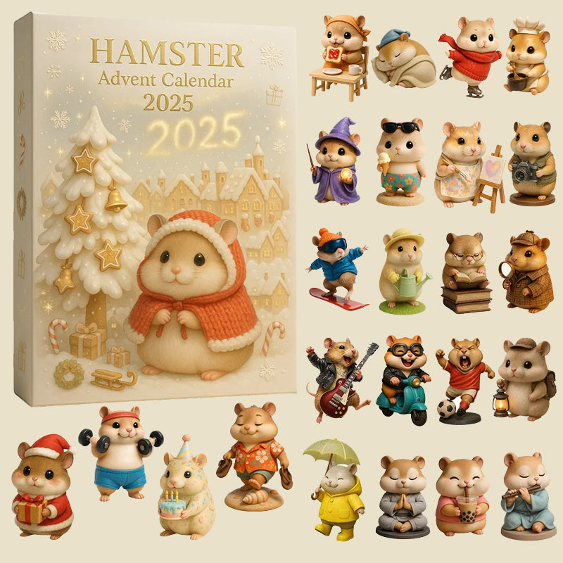 Hamster Adventskalender 2025 | Uniek Cadeau