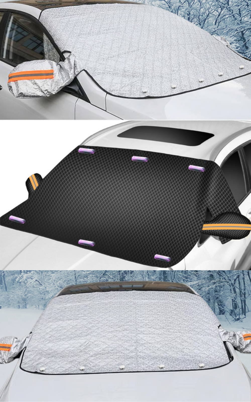 WinterShield™ Magnetische sneeuw- en ijsbeschermer voor Auto’s