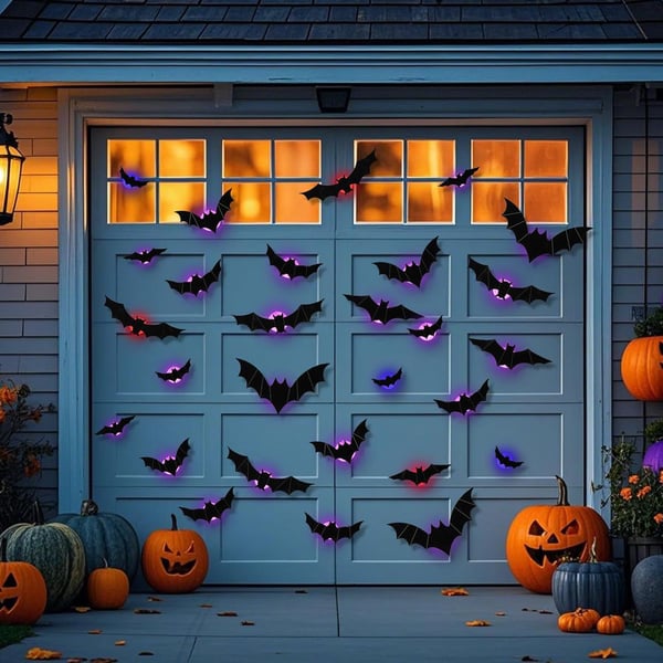 BatGlow™ Halloween Muurdecoratie (12 stuks)