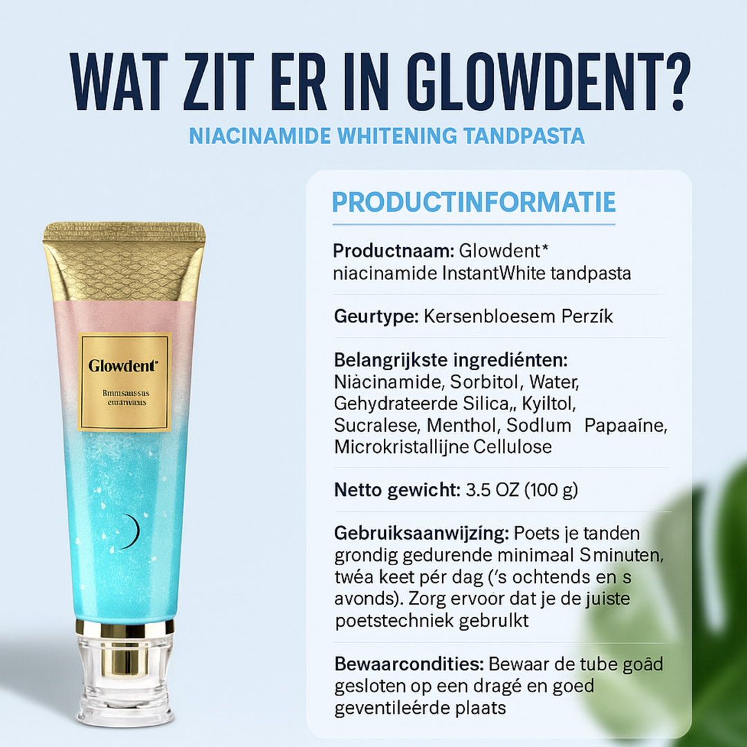 Glowdent™ | 100% Bewezen Formule door Tandartsen
