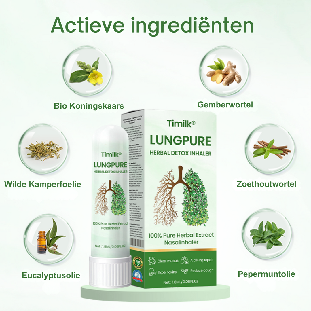 Timilk® Herstel je Longen Optimaal