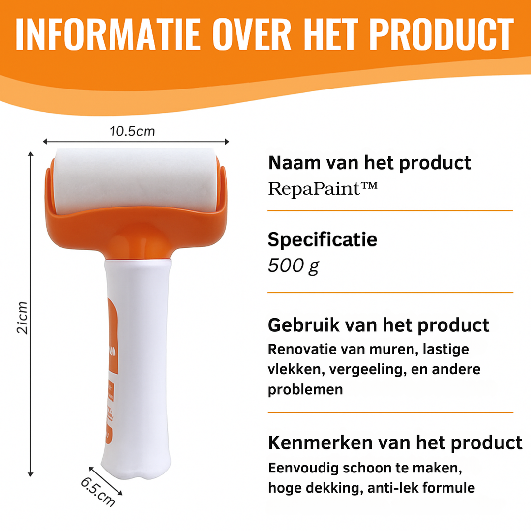 RepaPaint™  Herstel Kleine Verf- en Muurimperfecties in Seconden