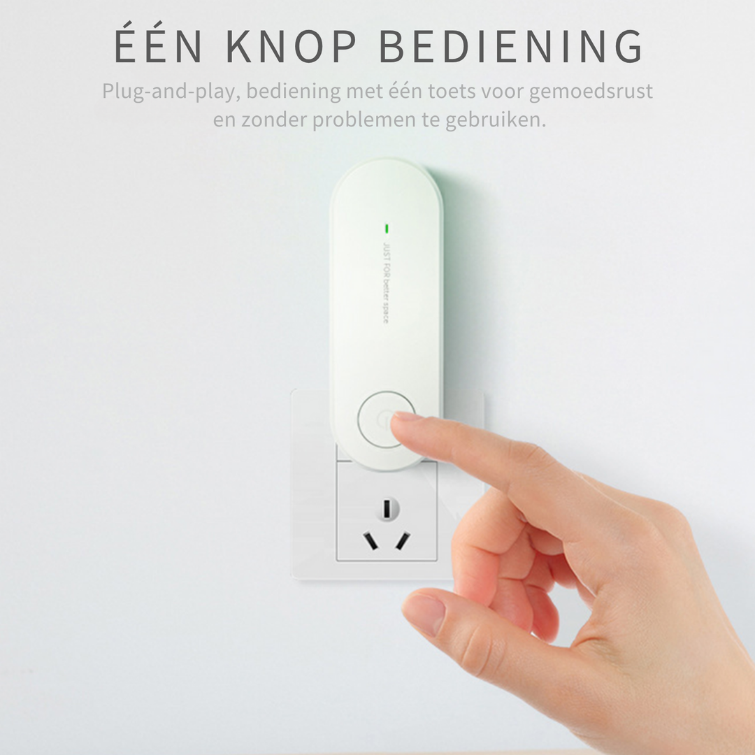 Brezza™ Verwijdert Sigarettenrook Direct