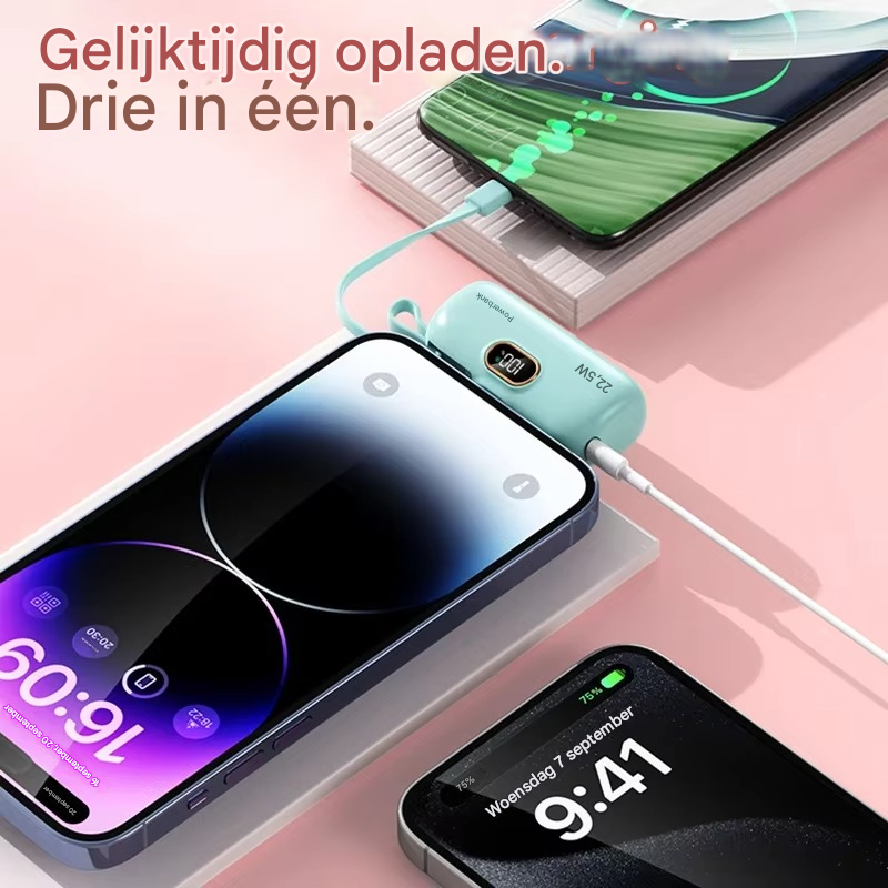 PowerPods™ | Dagenlang Overal Draadloos Opladen
