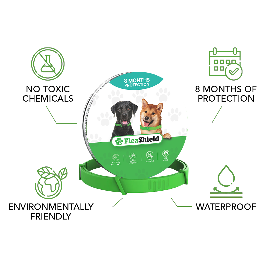 FleaShield™ Flea & Tick Relief Collar