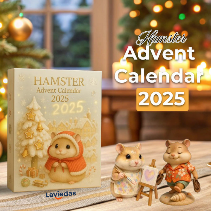 Hamster Adventskalender 2025 | Uniek Cadeau